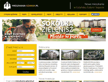 Tablet Screenshot of mieszkania-gdansk.pl